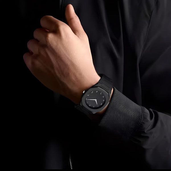 Black Arabic Aura Watch Luxury Premium Box