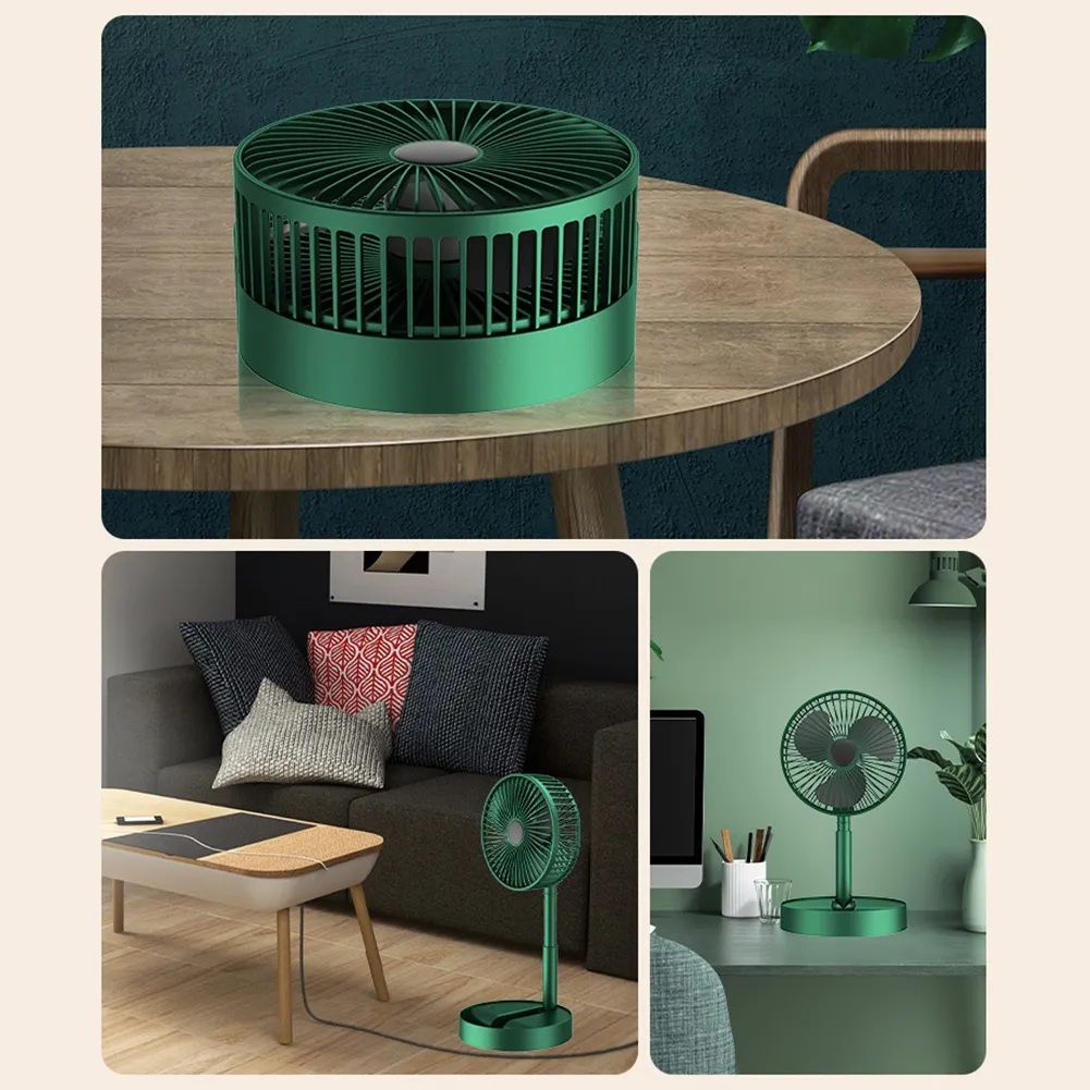 Rechargeable mini folding fan