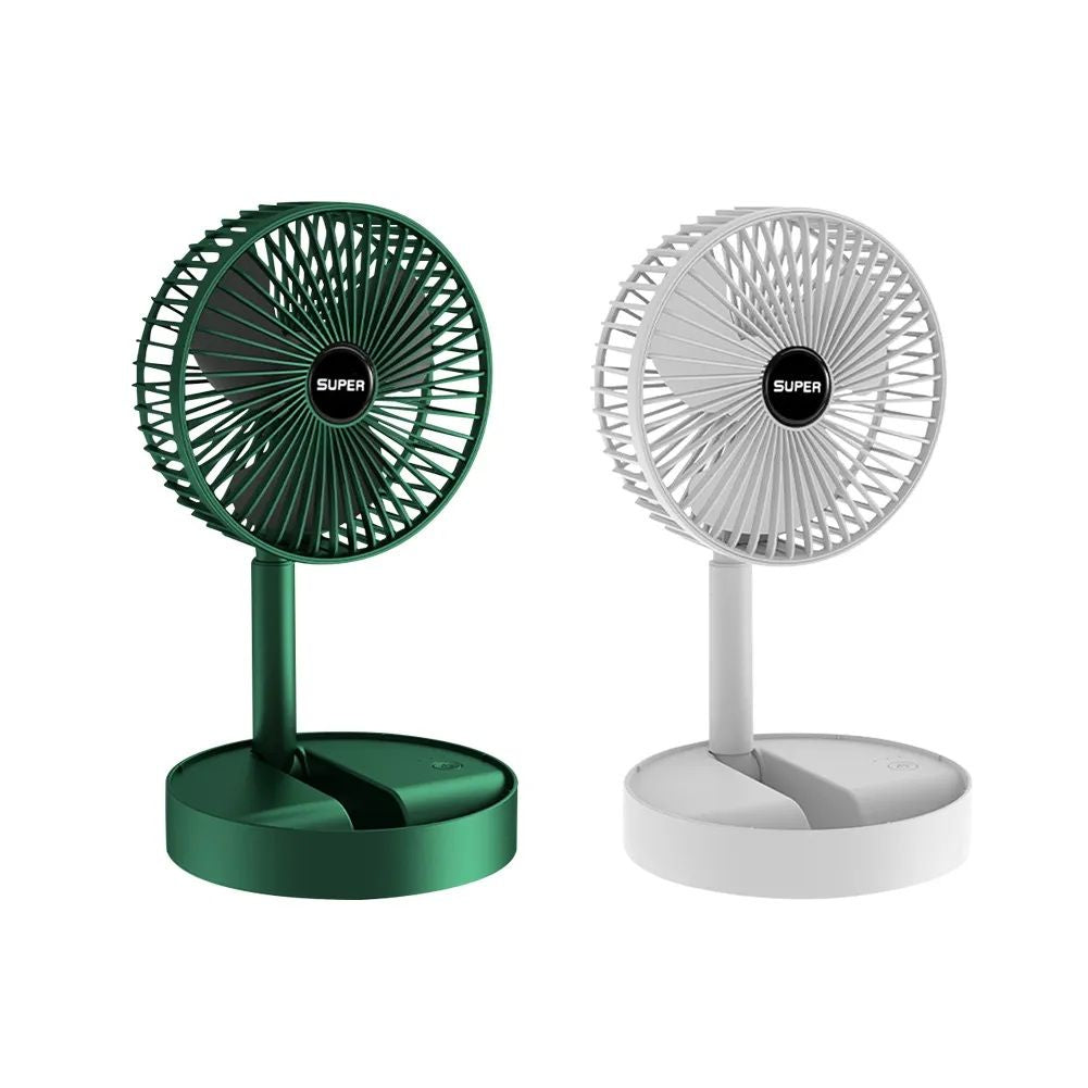 Rechargeable mini folding fan