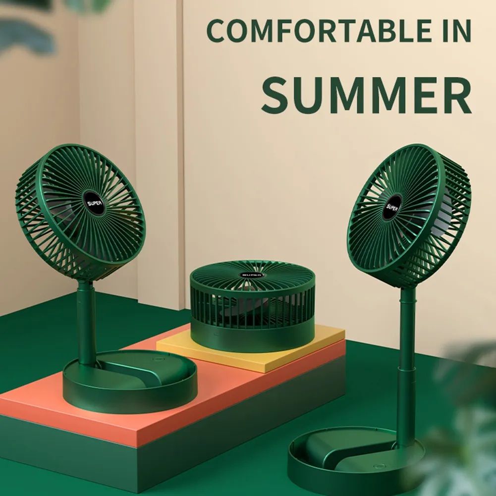 Rechargeable mini folding fan